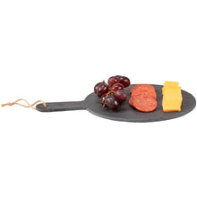 Load image into Gallery viewer, Round Charcuterie Slate Tray
