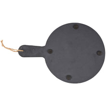 Load image into Gallery viewer, Round Charcuterie Slate Tray
