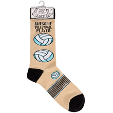Load image into Gallery viewer, Socks - Awesome Volleyball Player
