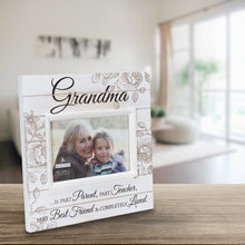 Load image into Gallery viewer, Grandma Sunwashed Wood Photo Frame
