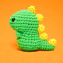 Load image into Gallery viewer, Fred the Dinosaur Crochet Kit
