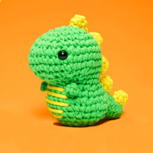 Load image into Gallery viewer, Fred the Dinosaur Crochet Kit
