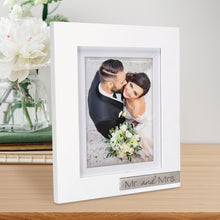 Load image into Gallery viewer, Mr &amp; Mrs Wedding Photo Frame 5x7
