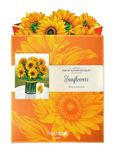 Load image into Gallery viewer, Sunflowers - Pop Up Flower Bouquet
