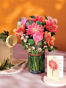 Dear Dahlia - Pop Up Flower Bouquet