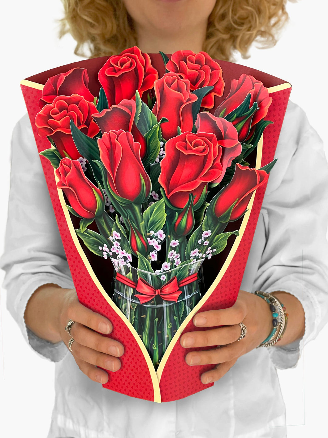 Red Roses - Pop Up Flower Bouquet