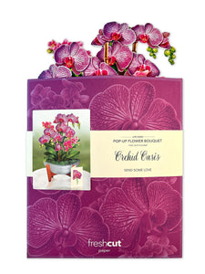 Orchid Oasis - Pop Up Flower Bouquet