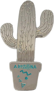 Cactus Magnet - Silver