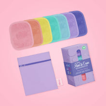 Load image into Gallery viewer, Dewy Glow 7-Day Set of MakeUp Erasers
