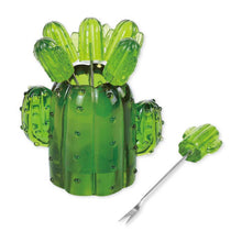 Load image into Gallery viewer, 7-Piece Cactus Cocktail Pick Set
