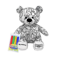 Load image into Gallery viewer, 8.5" Arizona Teddy • Color Me Plush™ • Washable Plush
