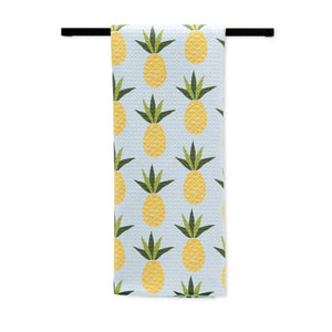 Sweet Pineapple Kitchen Tea Towel by Geometry