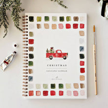 Load image into Gallery viewer, Classic Christmas Watercolor Workbook
