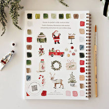 Load image into Gallery viewer, Classic Christmas Watercolor Workbook
