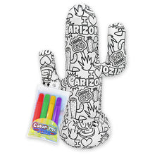 Load image into Gallery viewer, 9.5" Arizona Saguaro • Color Me Plush™ • Washable Plush
