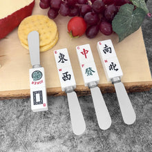 Load image into Gallery viewer, Mahjong Dragon&#39;s Scrip Melamine Resin Cheese Spreader - Set of 4
