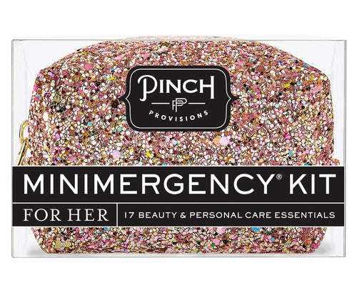 Rose Gold Glitter Bomb Lavender Minimergency Kit