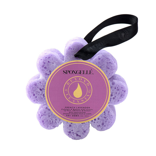 French Lavender Wildflower Bath Sponge - 14+ Washes