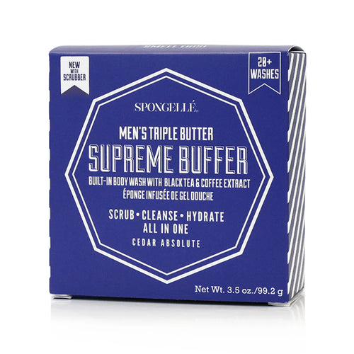 Men's Supreme Buffer | Black Scrubber- 20+ Washes