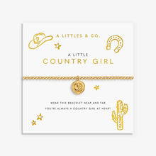 Load image into Gallery viewer, A Little 'Country Girl' Bracelet In Gold-Tone Plating
