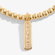 Load image into Gallery viewer, A Little &#39;Friendship&#39; Bracelet - Gold Tone Plating
