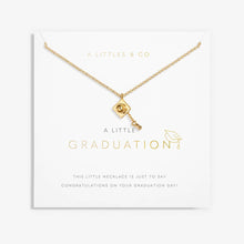 Load image into Gallery viewer, A Little 'Graduation' Necklace In Gold Plating
