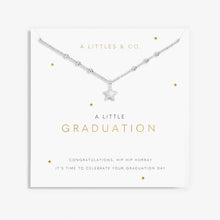 Load image into Gallery viewer, A Little &#39;Graduation&#39; Necklace In Silver Plating
