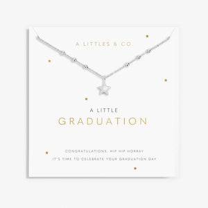 A Little 'Graduation' Necklace In Silver Plating