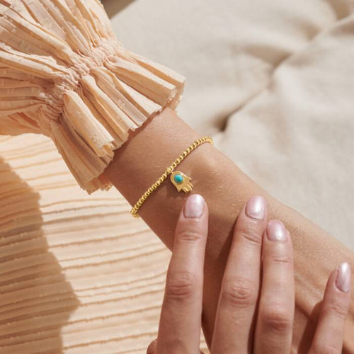 A Little 'Protection' Bracelet In Gold-Tone Plating
