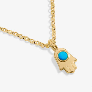 A Little 'Protection' Necklace In Gold-Tone Plating