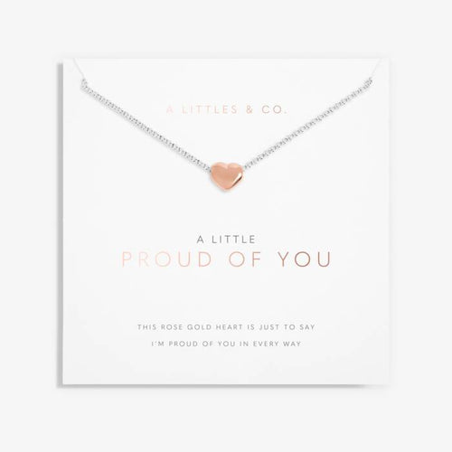 A Little 'Proud Of You' Necklace  - Silver