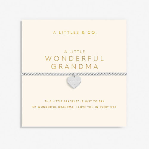 A Little Wonderful Grandma Bracelet - Silver