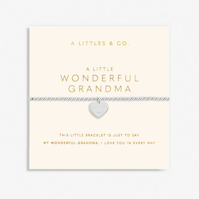 A Little Wonderful Grandma Bracelet - Silver