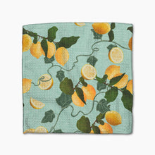 Load image into Gallery viewer, Amalfi Lemon Dishcloth Set of 3 by Geometry
