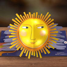 Load image into Gallery viewer, Another Trip Around the Sun Birthday Light-Up Lovepop Card
