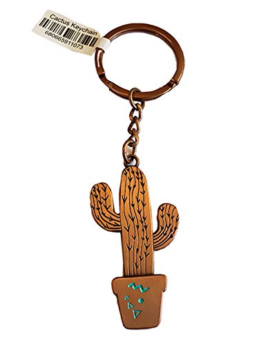 Arizona Cactus Keychain Bronze