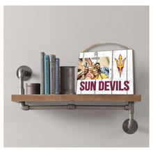 Load image into Gallery viewer, Arizona State Sundevils Clip It Weathered Photo Frame
