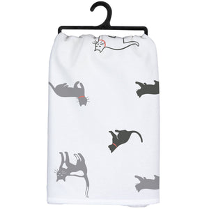Awesome Cat Mom - Dish Towel