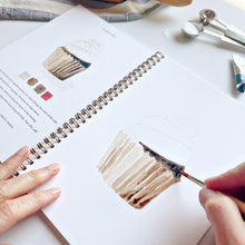 Load image into Gallery viewer, Baking Watercolor Workbook and Watercolor Paint Set
