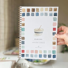 Load image into Gallery viewer, Baking Watercolor Workbook and Watercolor Paint Set

