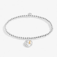 Load image into Gallery viewer, Beautifully Boxed A Little &#39;Shoot For The Moon Land Amongst The Stars&#39; Bracelet &amp; Gold-Tone Plating

