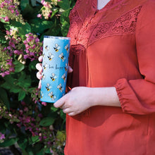 Load image into Gallery viewer, Bee Happy Coffee Tumbler
