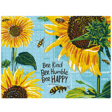 Load image into Gallery viewer, Bee Kind Bee Humble Bee Happy Puzzle
