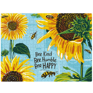 Bee Kind Bee Humble Bee Happy Puzzle