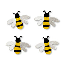 Load image into Gallery viewer, Bee Magnet Set of 4, Magnetic Decor
