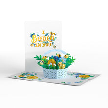 Load image into Gallery viewer, Beelieve Bee-Utiful Flower Patch Lovepop Card
