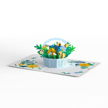 Load image into Gallery viewer, Beelieve Bee-Utiful Flower Patch Lovepop Card
