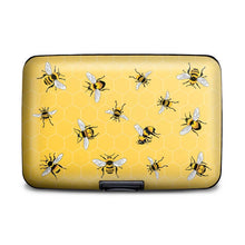 Load image into Gallery viewer, Bees Armored Wallet - RFID blocking
