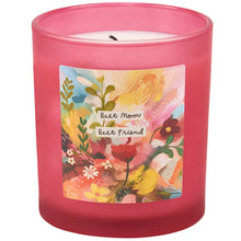Load image into Gallery viewer, Best Mom Best Friend Jar Candle - Peony Scent
