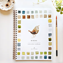 Load image into Gallery viewer, Birds Watercolor Workbook and Watercolor Paint Set
